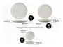 Hermia Juego de Cena de Porcelana 18 Piezas Multicolor